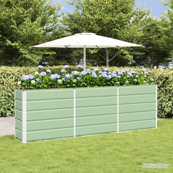 Jardini�re Vert 240 x 40 x 75 cm Acier