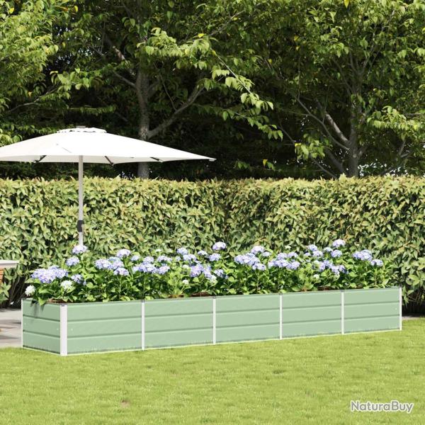 Jardini�re Vert 400 x 80 x 45 cm Acier