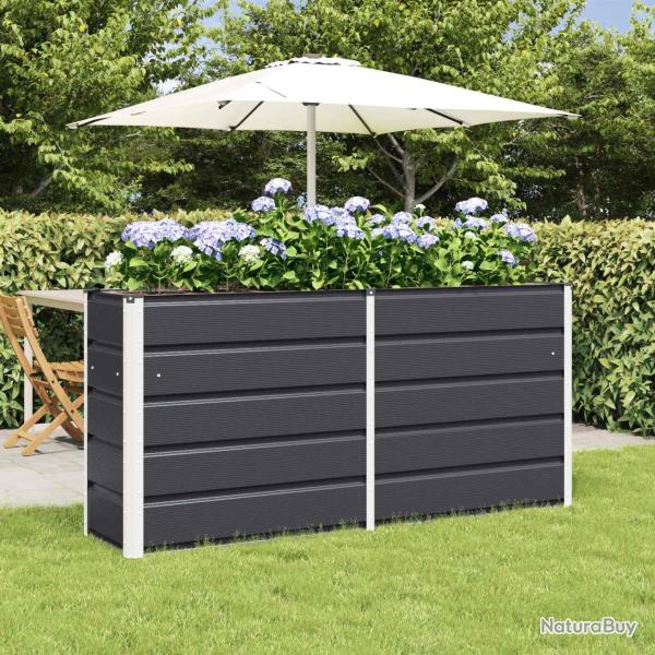 Jardini�re Anthracite 160 x 40 x 75 cm Acier