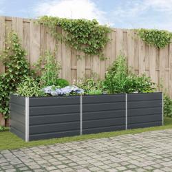 Jardini&egrave;re Anthracite 290 x 100 x 75 cm Acier galvanis&eacute;
