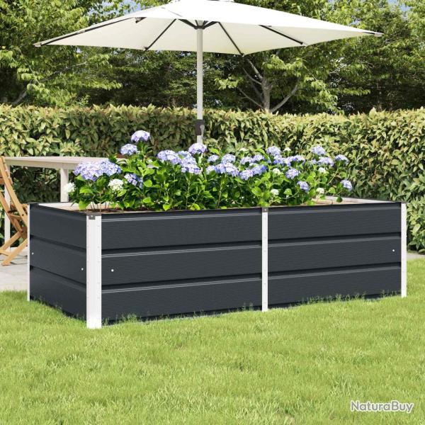 Jardini�re Anthracite 160 x 80 x 45 cm Acier