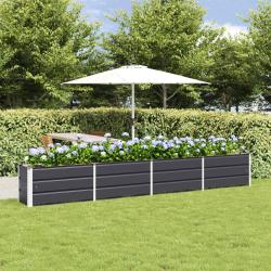 Jardini&egrave;re Anthracite 320 x 40 x 45 cm Acier