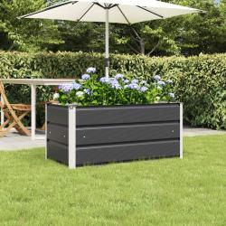 Jardini&egrave;re Anthracite 100 x 50 x 45 cm Acier galvanis&eacute;