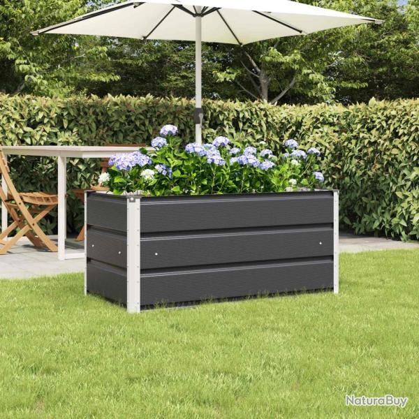 Jardini�re Anthracite 100 x 50 x 45 cm Acier galvanis�
