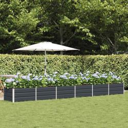 Jardini&egrave;re Anthracite 480 x 80 x 45 cm Acier