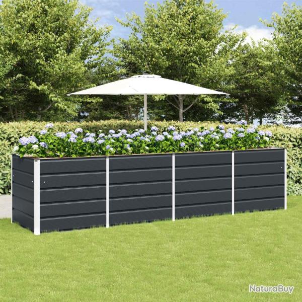 Jardini�re Anthracite 320 x 80 x 75 cm Acier