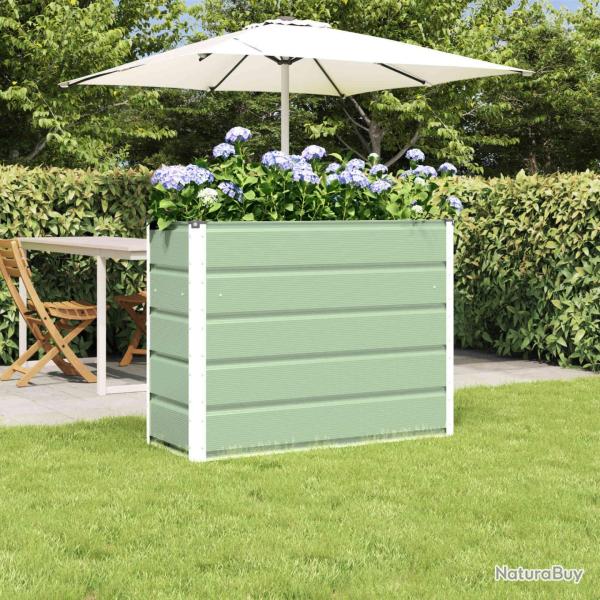 Jardini�re Vert 100 x 40 x 75 cm Acier