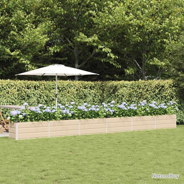 Jardini�re Ivoire 580 x 50 x 45 cm Acier galvanis�