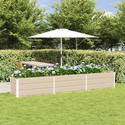 Jardini&egrave;re Ivoire 290 x 50 x 45 cm Acier galvanis&eacute;