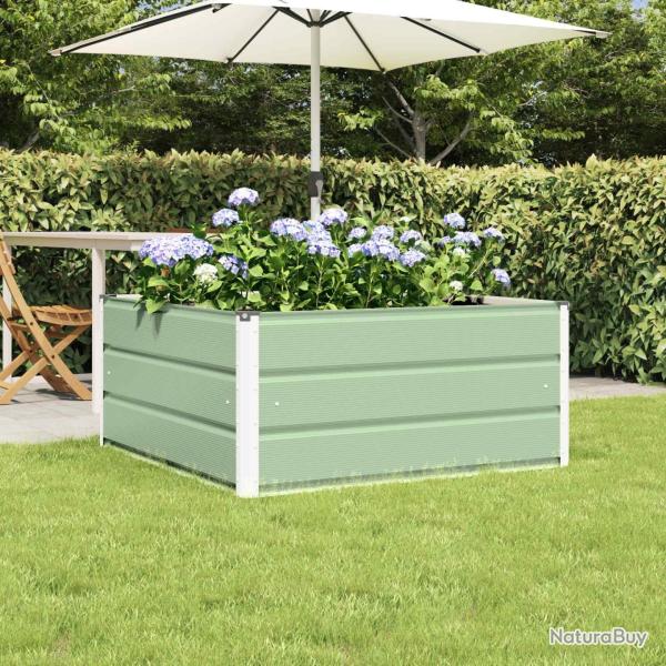 Jardini�re Vert Pastel 100 x 100 x 45 cm Acier