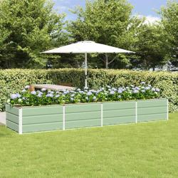 Jardini&egrave;re Vert 320 x 80 x 45 cm Acier