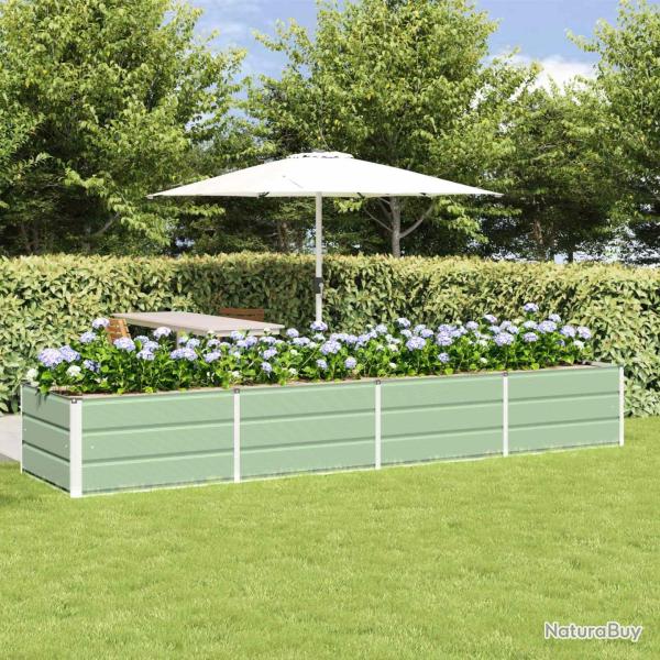 Jardini�re Vert 320 x 80 x 45 cm Acier