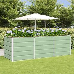 Jardini&egrave;re Vert 240 x 80 x 75 cm Acier