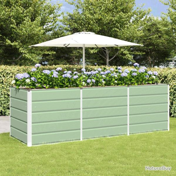Jardini�re Vert 240 x 80 x 75 cm Acier