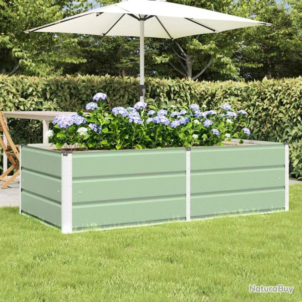 Jardini�re Vert 160 x 80 x 45 cm Acier