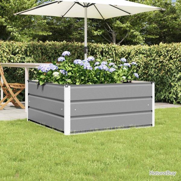 Jardini�re Gris clair 100 x 100 x 45 cm Acier