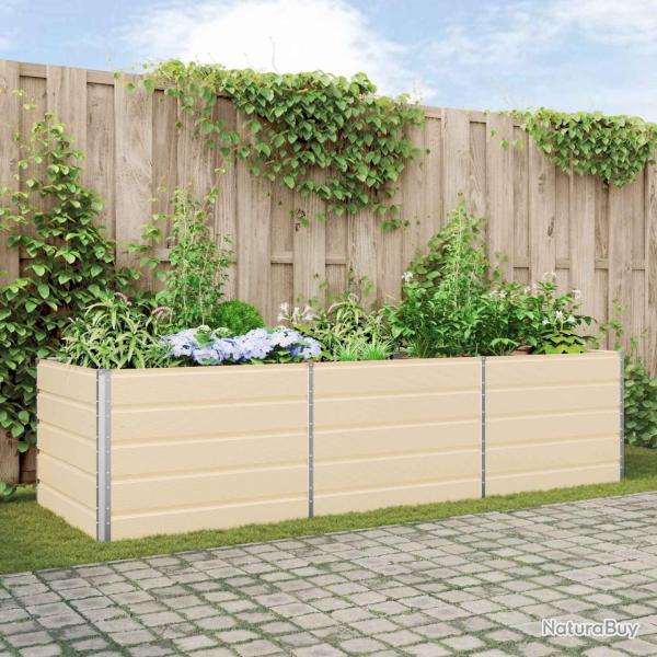 Jardini�re Ivoire 290 x 100 x 75 cm Acier galvanis�