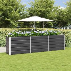Jardini&egrave;re Anthracite 290 x 50 x 75 cm Acier galvanis&eacute;
