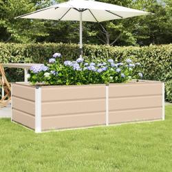 Jardini&egrave;re Ivoire 160 x 80 x 45 cm Acier