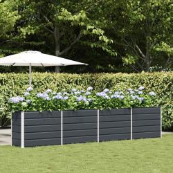 Jardini&egrave;re Anthracite 385 x 50 x 75 cm Acier galvanis&eacute;