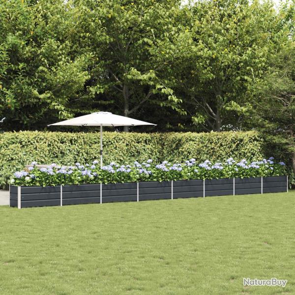 Jardini�re Anthracite 770 x 50 x 45 cm Acier galvanis�