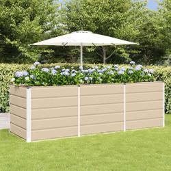 Jardini&egrave;re Ivoire 240 x 80 x 75 cm Acier