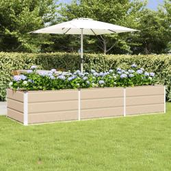 Jardini&egrave;re Ivoire 240 x 80 x 45 cm Acier