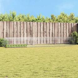 Cage pour lapins Argent 600 x 78 x 78 cm Acier galvanis&eacute;