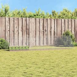 Cage pour lapins Argent 430 x 100 x 85 cm Acier galvanis&eacute;