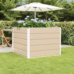 Jardini&egrave;re Ivoire 100 x 100 x 75 cm Acier