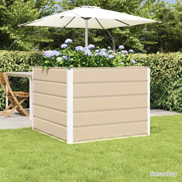 Jardini�re Ivoire 100 x 100 x 75 cm Acier