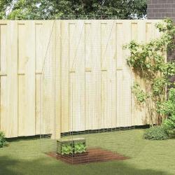 Cage pour lapins Argent&eacute; 100 x 100 x 210 cm Acier galvanis&eacute;