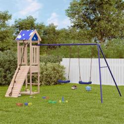 Aire de jeux d'ext&eacute;rieur bois de pin massif