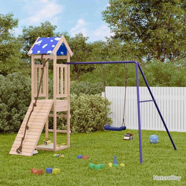 Aire de jeux d'ext�rieur bois de pin massif