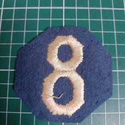 Insigne US WWI - VIII Corps (8&egrave;me Corps d'Arm&eacute;e)  pzk-iii (2138) Particulier