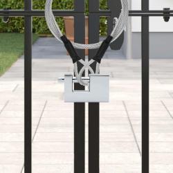 Verrou 6 pcs Argent&eacute; Acier