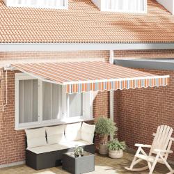 Auvent r&eacute;tractable &eacute;lectrique Multicolore 350 x 250 cm