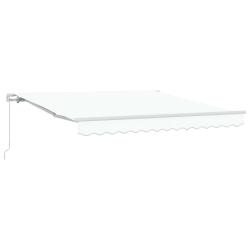 Auvent Blanc 300 x 250 x 165 cm Polyester