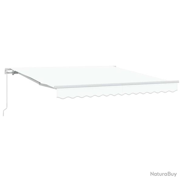 Auvent Blanc 300 x 250 x 165 cm Polyester