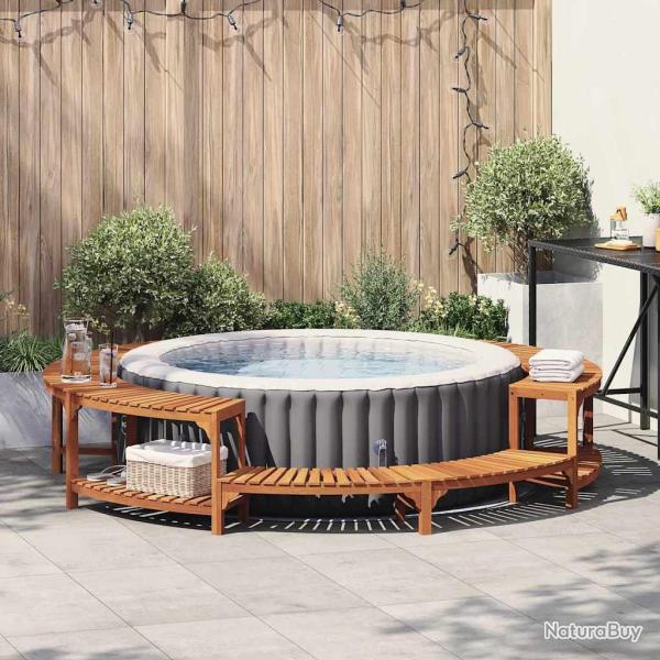 Entourage de bain � remous Marron �275 x 55,5 cm