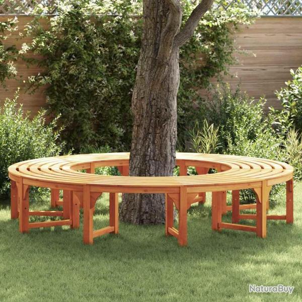 Banc d'Arbre 2 pcs Naturel 160 x 80 x 45 cm