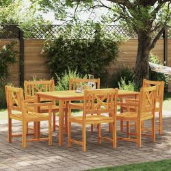 Chaise de jardin 6 pcs 56 x 56 x 90 cm Bois d'Acacia Massif