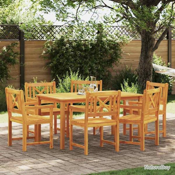 Chaise de jardin 6 pcs 56 x 56 x 90 cm Bois d'Acacia Massif
