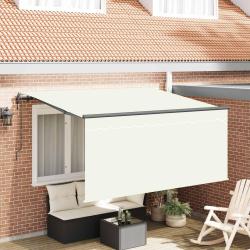 Auvent R&eacute;tractable Cr&egrave;me 300 x 200 cm tissu