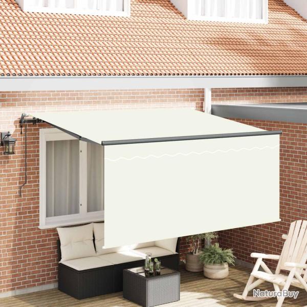 Auvent R�tractable Cr�me 300 x 200 cm tissu