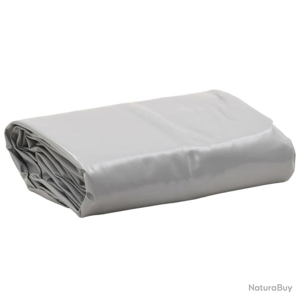 B�che gris 2,5x4,5 m 650 g/m�