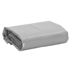B&acirc;che gris 4x7 m 650 g/m&sup2;