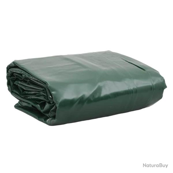 B�che vert 5x6 m 650 g/m�