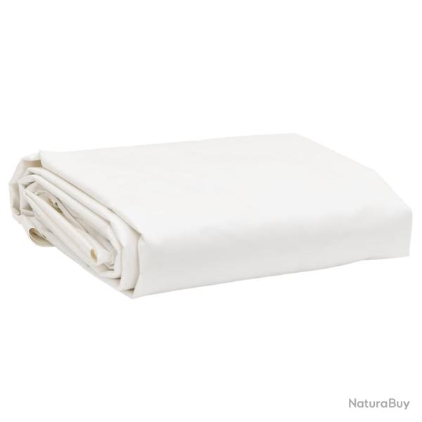 B�che blanc 1,5x2,5 m 650 g/m�