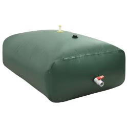 R&eacute;servoir d'eau avec robinet pliable 5000 L PVC